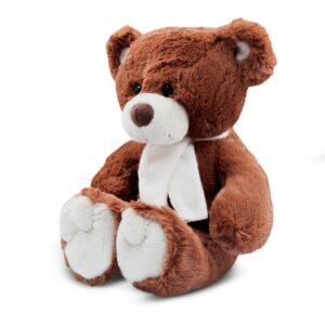 Teddybär mit Schal für Ihr Marketing