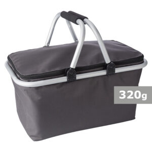 Faltbarer Einkaufskorb mit Kühltasche für Ihr Marketing